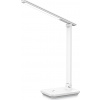 FELLOWES Platinet PDL6731W stolní LED lampa 5W stmívatelná, dotykové ovládání, integrovaná baterie 6000mAh, U