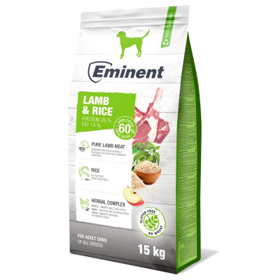 Eminent Dog - Lamb & Rice 15kg