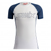 SWIX RaceX Light, krátký rukáv, pánské triko, Bright White/Lake Blue Velikost: S
