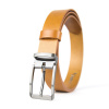 Kožený opasok ANGEL, šírka 3.3cm, Ručná výroba na Slovensku - Koňaková