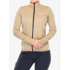 Dámska mikina bez kapucne Salewa Puez Waffle Hyb PL Jacket - quicksand