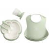 Baby Bjorn BabyBjorn - Obedová súprava | Powder Green