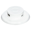 Solight DC63-PD24, USB A+C 24W PD výsuvná nabíjačka, biela DC63-PD24