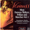 STRAUSS II, J.: Most Famous Waltzes, Polkas and Marches, Vol. 1 (CD) (CSR Symphony Orchestra, Bratislava)