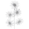 ArtFir Vianočná vetvička 46B | strieborná 43 cm
