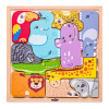 Woody Puzzle na desce zvířátka