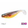 Delphin Gumová nástraha BOMB! Hypno 9cm 3D Trout 3ks