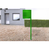 Radius design cologne Schránka na listy RADIUS DESIGN (LETTERMANN 5 STANDING green 566B) zelená