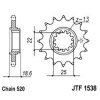 JT Reťazové koliečko JT JTF 1538-15RB 15T, 520 pogumované