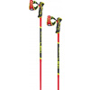 Leki Venom SL 3D - bright red/black/neon yellow 110