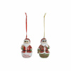 Závesná ozdoba DKD Home Decor Vianoce Živica (2 pcs) (4.5 x 3 x 7 cm)