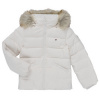 Tommy Hilfiger Bundy ESSENTIAL DOWN FUR HOOD JACKET Biela