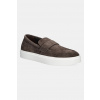 Semišové mokasíny Calvin Klein MOCCASIN SUE UNLINED pánske, hnedá farba, HM0HM01819 EUR 44