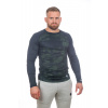 PitBull West Coast - pánský L.S. rashguard DILLARD CASINO černoolivový XL