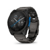Smart hodinky GARMIN D2 Mach 2 - 51mm, AMOLED, Sapphire, Carbon Gray DLC Titanium, Titanium Band