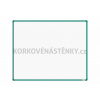 Magnetická tabuľa E 150x120 (AL rám zelený)