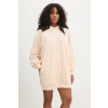 Šaty Guess COUTURE béžová farba, mini, oversize, V4BQ13 KBXI2 V4BQ13.KBXI2 M