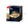 Sluban Model Bricks M38-B1365 Bojový tank M1A2 Abrams TUSK II 2v1