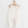 Dojčenské dupačky New Baby Classic II medvedík ružový, 50