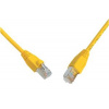 SOLARIX patch kabel CAT6 SFTP PVC 10m žlutý snag-proof (C6-315YE-10MB)