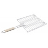 opekač na ryby 280x276mm,550mm na 3ks ryb /rošt na grilovanie