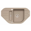 ALVEUS CZ NIAGARA 60/ 02 PEBBLE (900x500mm)+ pop- up sifon