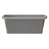 kvetináč truhlík 49cm RESPANA SET ISE500P-405U sivý plastový PROSPERPLAST