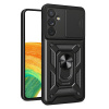 Púzdro MG Hybrid Armor Camshield Samsung Galaxy A34 5G, čierne