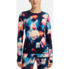 Dámské termoprádlo Burton Midweight Base Layer Crewneck Floral Blur M