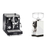 La Pavoni Cellini Classic, black + Eureka Mignon Specialita, CR white