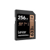 256GB Lexar® Professional 633x SDXC™ UHS-I cards, up to 95MB/s read 45MB/s write C10 V30 U3, Global LSD256CB633