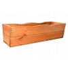 Kvetináč drevo béžový Rojaplast 64 cm x 22 x 17 cm