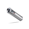 GPR Koncovka výfuku Slip-on GPR SATINOX H.201.SAT Brushed Stainless steel including removable db killer and link pipe