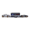 Maisto - Design Team Haulers, 2009 Ford F-150 SVT Raptor + 2017 Ford GT Heritage, 1:64