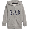 GAP V-NEW FZ GAP ARCH HOOD sivá,čierna Chlapčenská mikina S