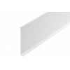 Cezar Hliníková lišta - SOCLE PLINTH LP100 - V= 100mm -biela Príslušenstvo: podlahová lišta (skirting board)