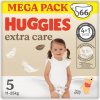 HUGGIES® Plienky jednorazové Extra Care vel. 5 (12-17 ks), 66 ks BOX