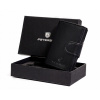 Peňaženka - Peterson Black PTN 122511901 Čierna - ženský produkt (PETERSON vrecková peňaženka na karty RFID kožená)