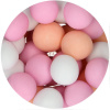 Čokoládové guličky Choco Crispy Balls 130g Peachy pink