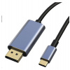 PremiumCord kábel USB-C na DisplayPort DP1.4 8K @ 60Hz a 4k @ 120Hz 2m (ku31dp09)