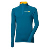 Progress Torez Merino ZIP Pánska Funkčná Mikina - XXL-petrol