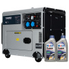 Tagred Dieselový generátor TAGRED 7350W jednofázový 10 HP, tichý, olej