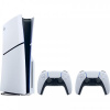 PlayStation 5 Slim + 2x DS white |