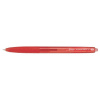 Guľôčkové pero, 0,22 mm, stláčací mechanizmus, PILOT Super Grip G, červené