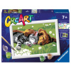 Ravensburger CreArt Spiaci pes a mačka