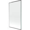 Mexen Next L vaňová zástena 1-krídlová 100 x 150 cm, čierny rám, chróm - 895-100-000-03-70-01