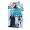 Jerry Fabrics Disney posteľná bielizeň Frozen Blue 03 baby 100x135, 40x60 cm