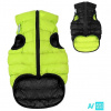 AiryVest bunda pre psov zelená/čierna XS 25
