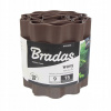 Bradas Plastový okraj trávníku OBFG0920 20 cm x 9 m hnědá