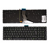 Emeru SK/CZ Klávesnica HP Pavilion 15-AB, 15-AK black - green print podsvietená
